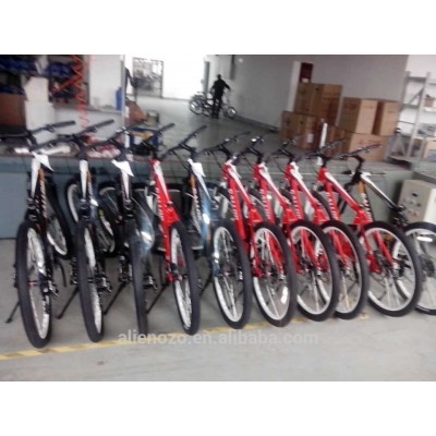 mini cheap modern fashion red color electric mountain bicycle/New 250W brushless mid- motor / SHIMANO-ACERA 8 SPEED//36v 10.4Ah